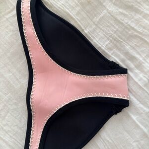 XXS Triangl Swimwear Pink and Black Bikini